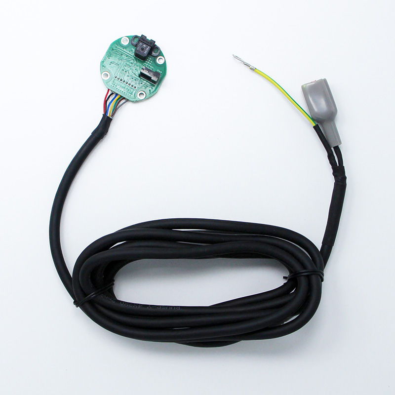 Custom Encoder and wiring harness for servo motor-B0200322